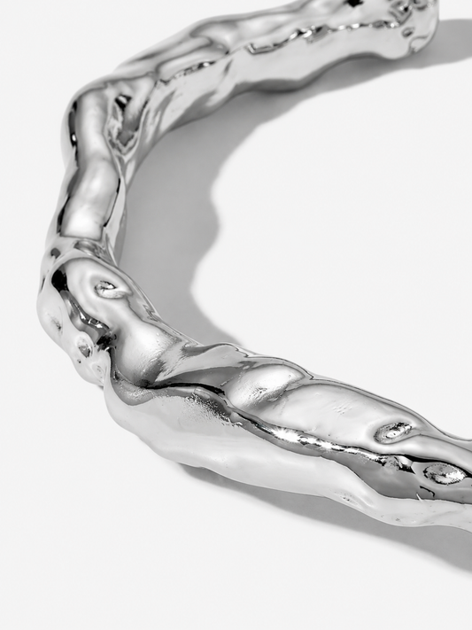 Bracelete Mercury aço inoxidável Eloz Studio - detalhe