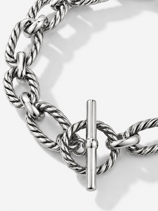 Pulseira Anchor aço inoxidável Eloz Studio - detalhe