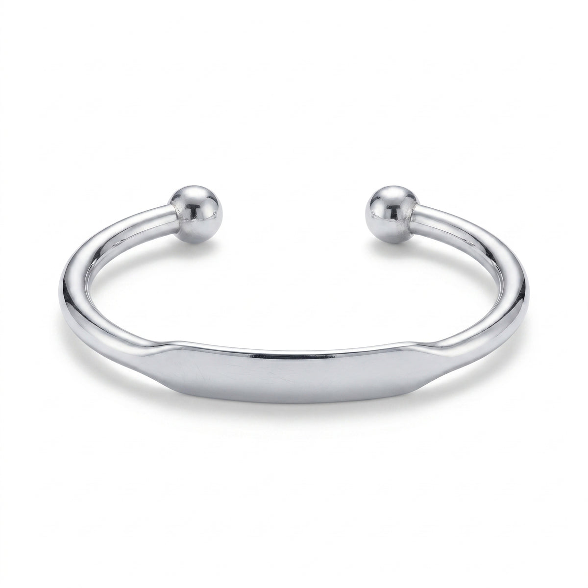 Bracelete Arc aço inoxidável Eloz Studio - fundo branco