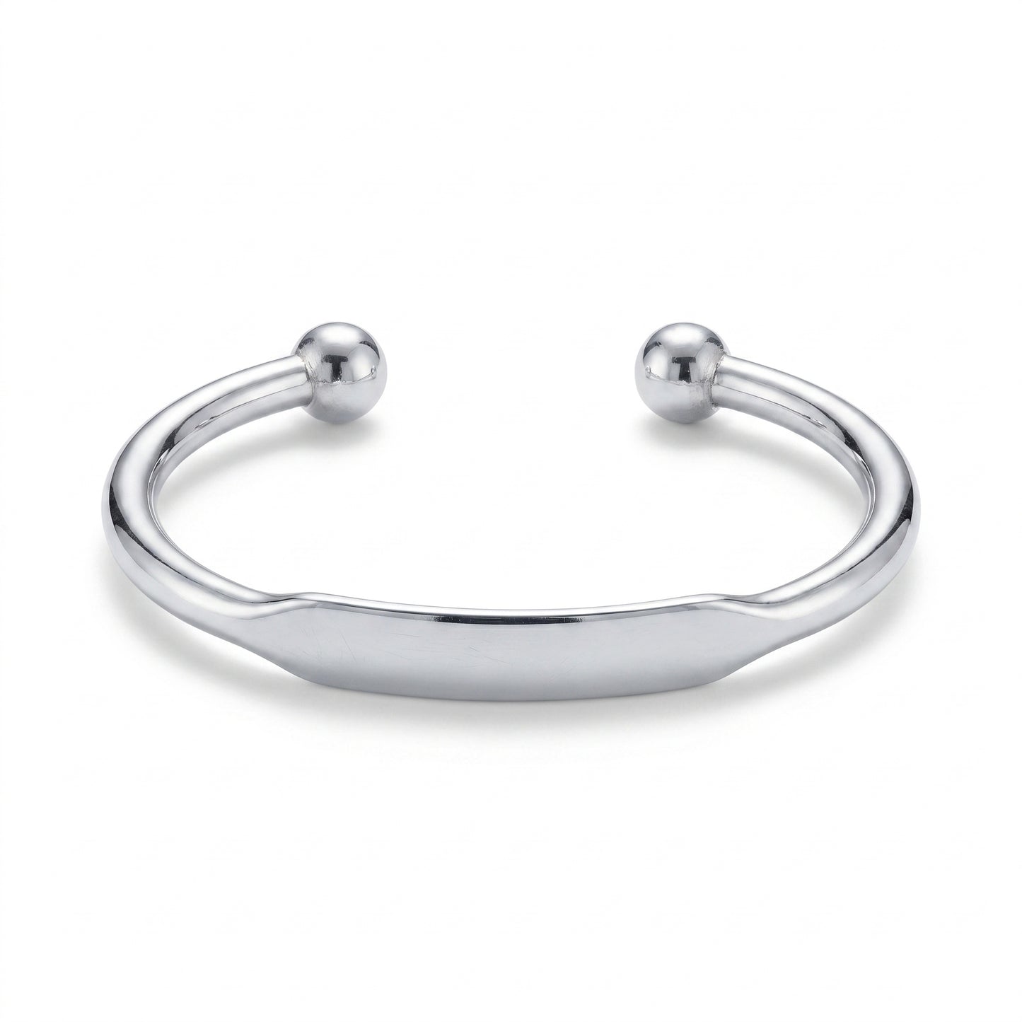 Bracelete Arc aço inoxidável Eloz Studio - fundo branco