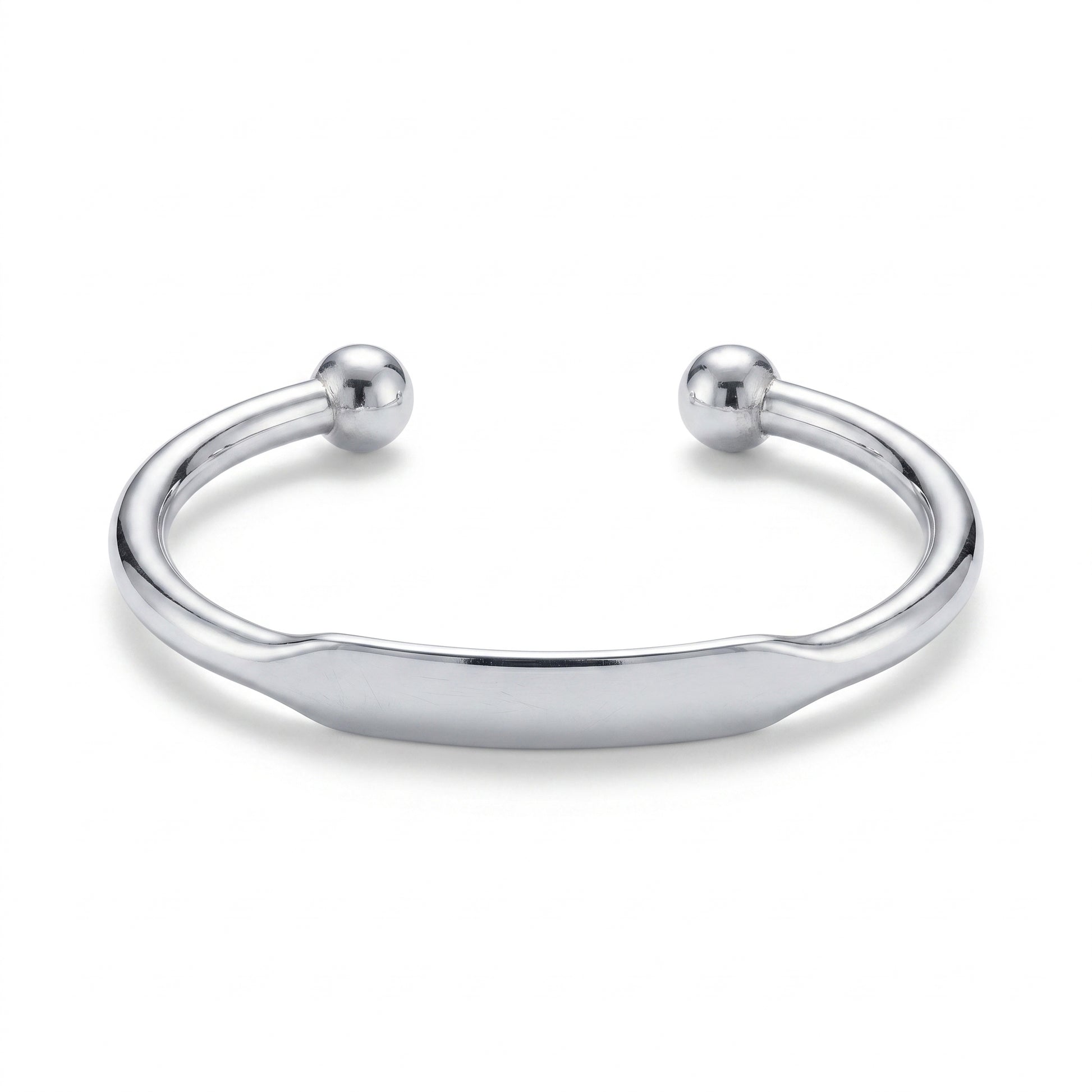 Bracelete Arc aço inoxidável Eloz Studio - fundo branco