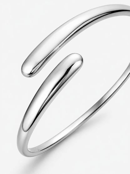 Bracelete Commas aço inoxidável Eloz Studio - detalhe