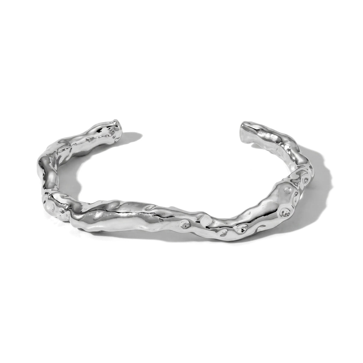 Bracelete Mercury aço inoxidável Eloz Studio - fundo branco