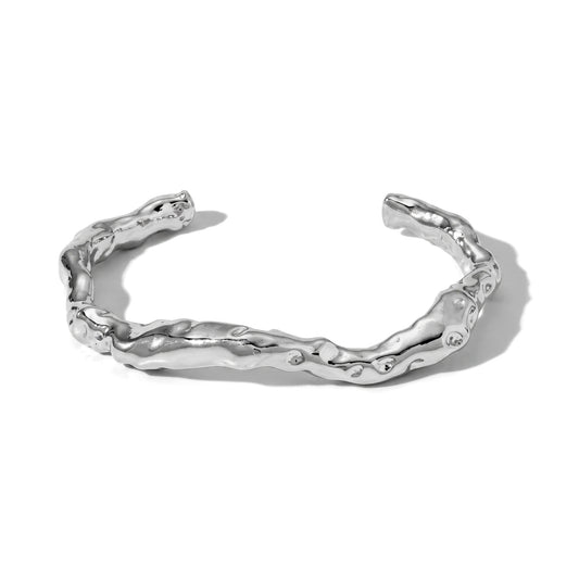 Bracelete Mercury aço inoxidável Eloz Studio - fundo branco