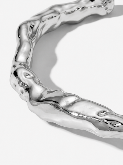 Bracelete Mercury aço inoxidável Eloz Studio - detalhe
