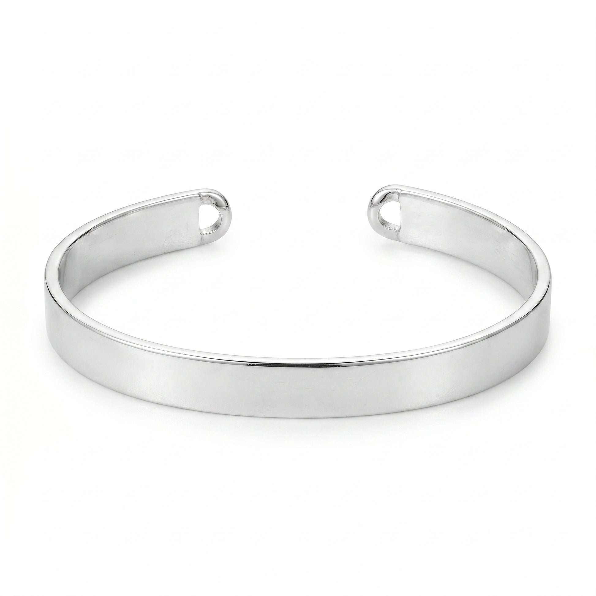 Bracelete Plain aço inoxidável Eloz Studio - fundo branco