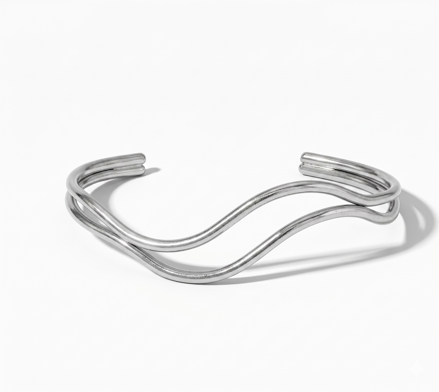 Bracelete Swell aço inoxidável Eloz Studio - detalhe