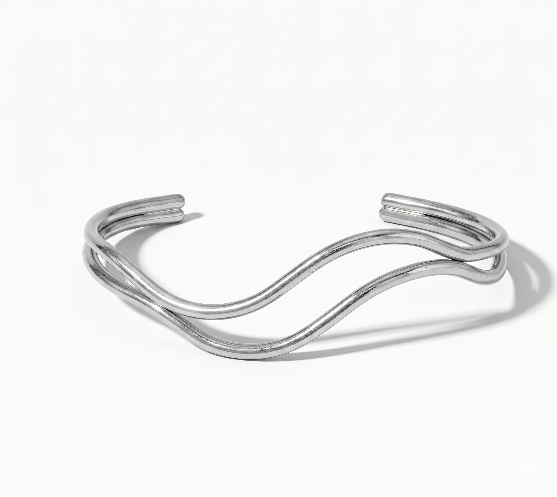 Bracelete Swell aço inoxidável Eloz Studio - detalhe