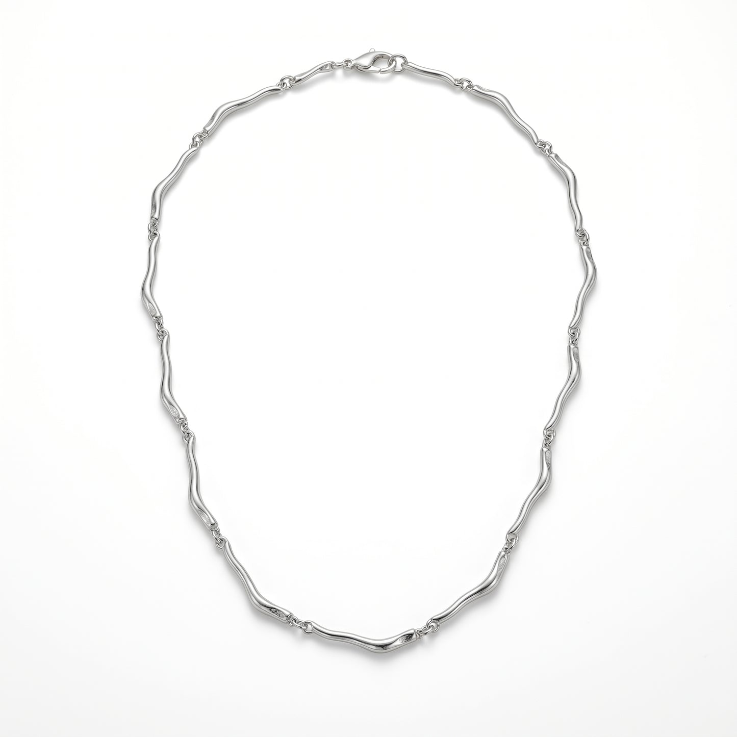 Colar Branch aço inoxidável Eloz Studio - fundo branco