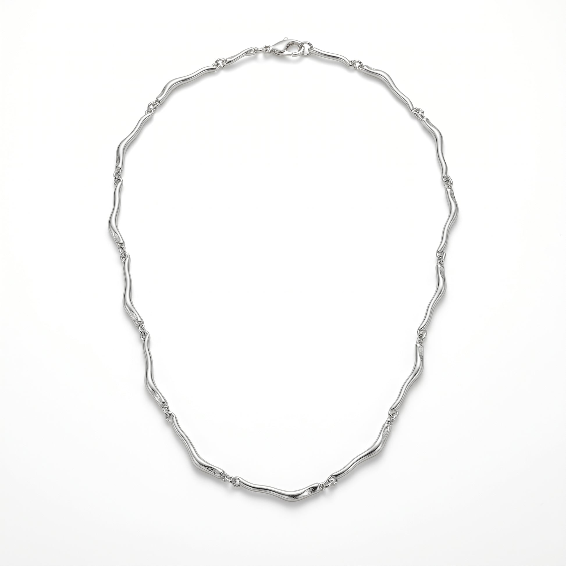 Colar Branch aço inoxidável Eloz Studio - fundo branco