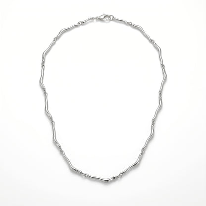 Colar Branch aço inoxidável Eloz Studio - fundo branco