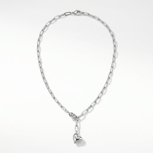 Colar Desire Pendant aço inoxidável Eloz Studio - fundo branco