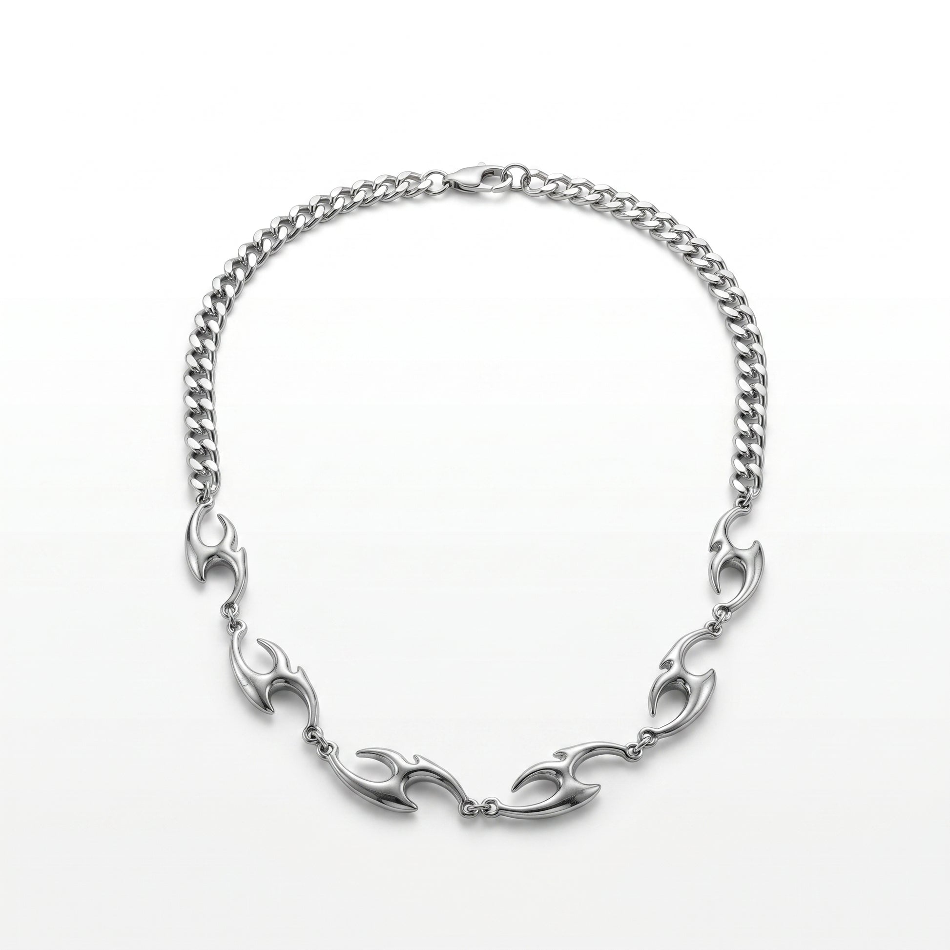 Corrente Claw aço inoxidável Eloz Studio - fundo branco