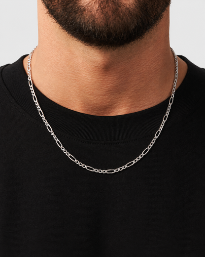 Corrente Fade aço inoxidável Eloz Studio - com modelo