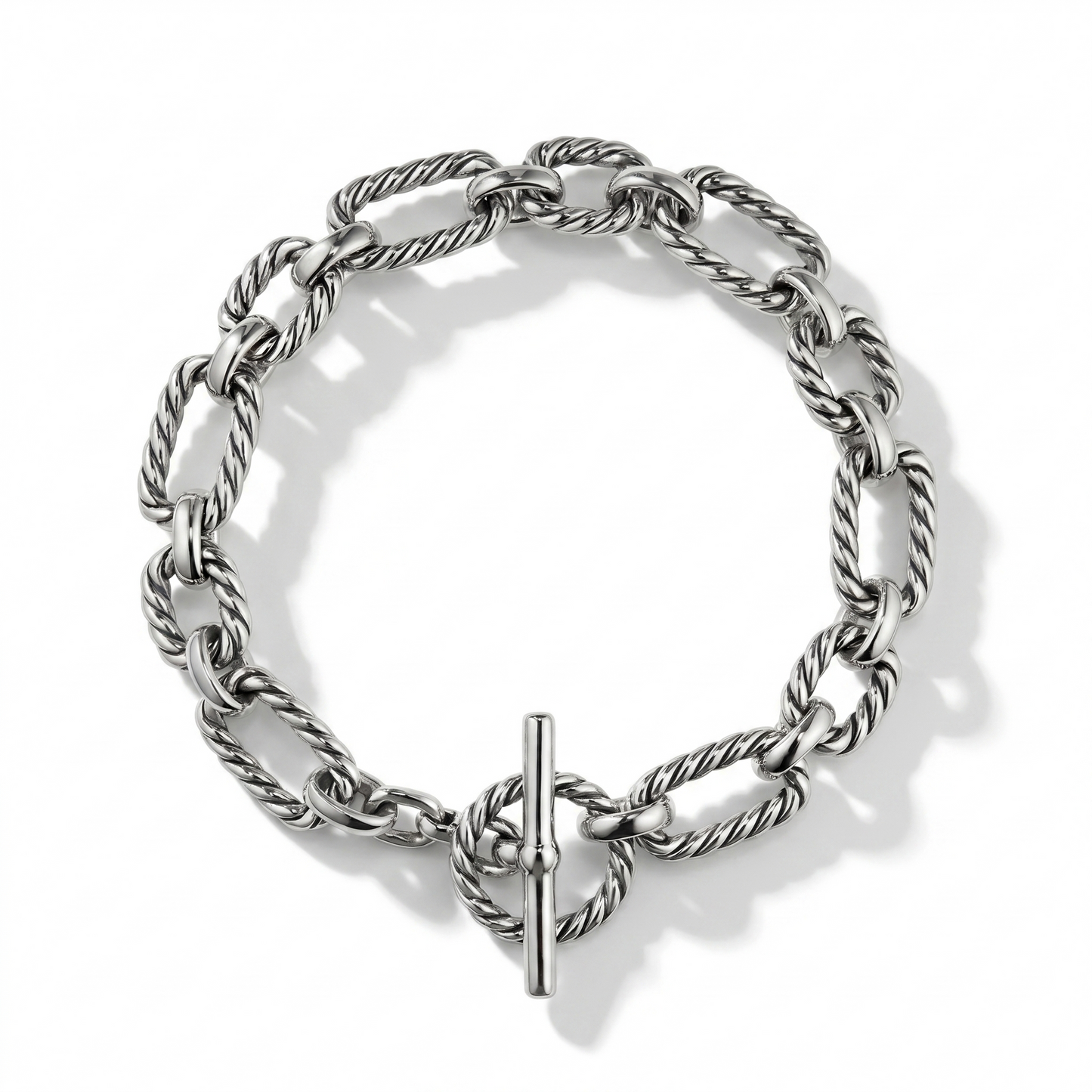 Pulseira Anchor aço inoxidável Eloz Studio - fundo branco