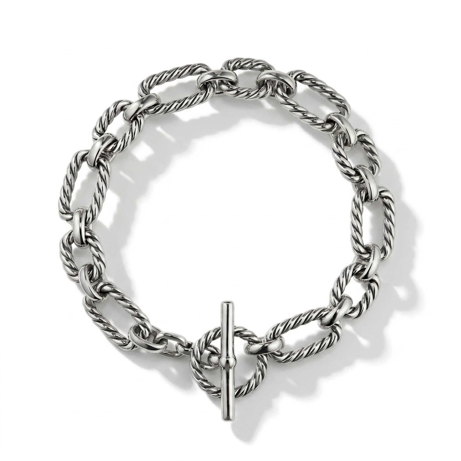 Pulseira Anchor aço inoxidável Eloz Studio - fundo branco