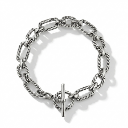 Pulseira Anchor aço inoxidável Eloz Studio - fundo branco