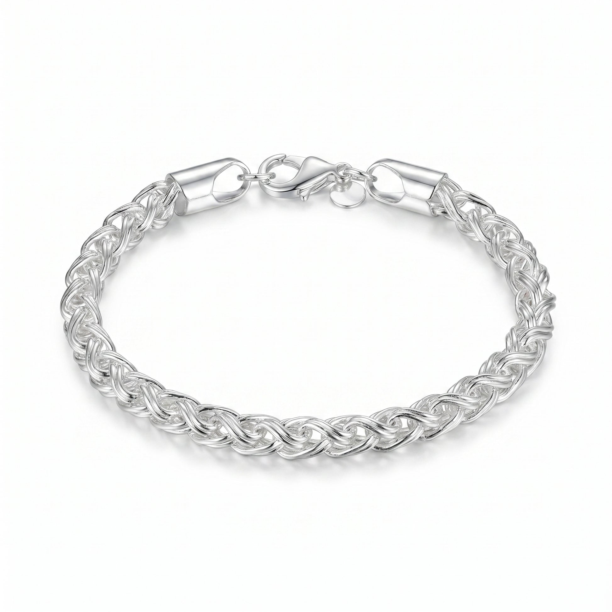 Pulseira Chronos aço inoxidável Eloz Studio - fundo branco