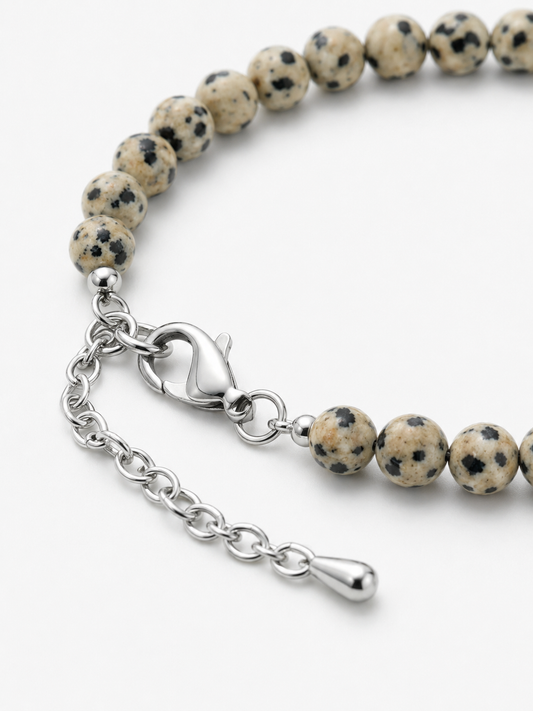Pulseira Marble aço inoxidável Eloz Studio - detalhe