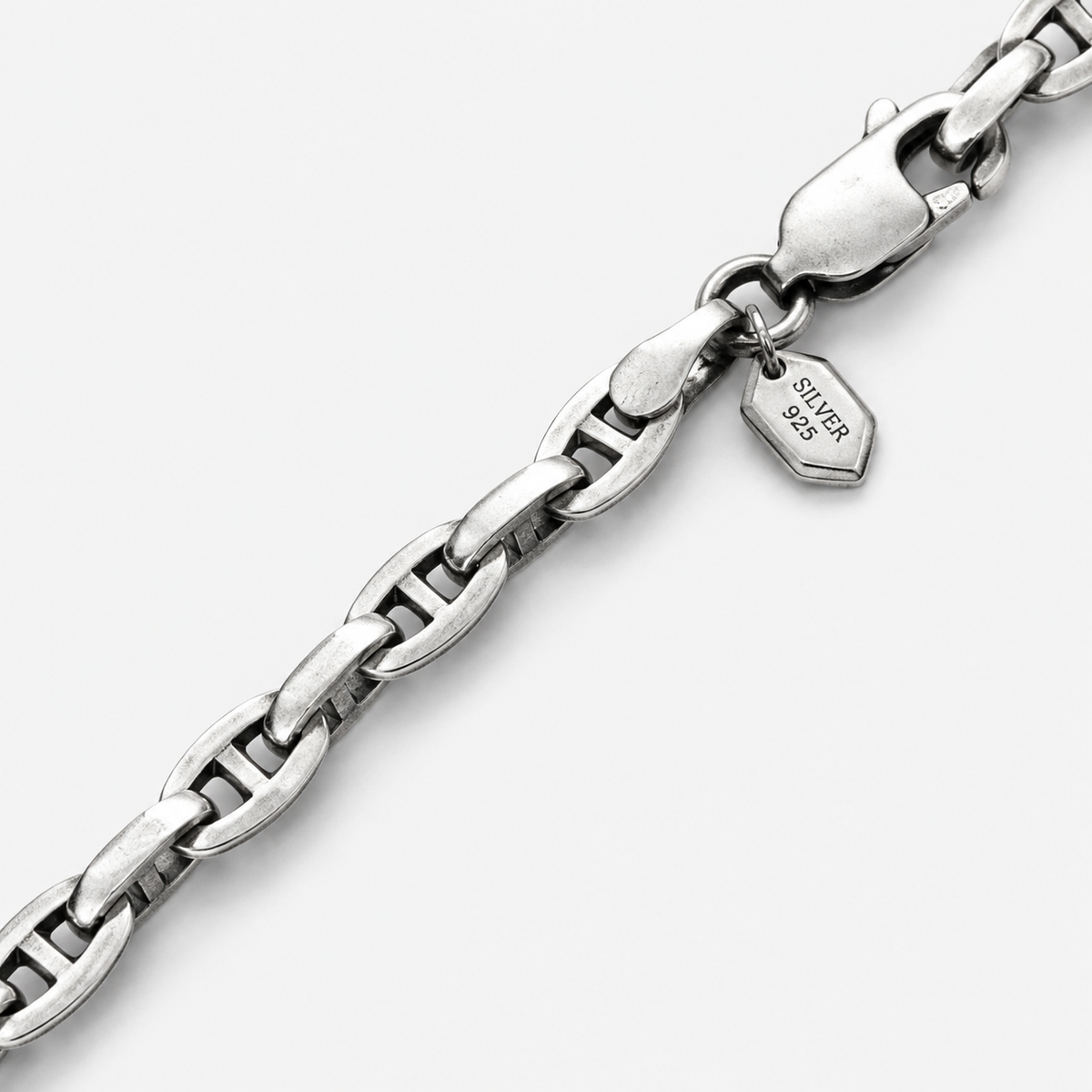 Pulseira Sailor aço inoxidável Eloz Studio - detalhe