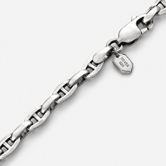 Pulseira Sailor aço inoxidável Eloz Studio - detalhe