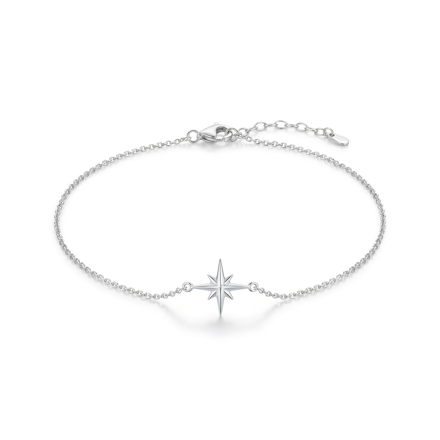 Pulseira StarLight aço inoxidável Eloz Studio - fundo branco