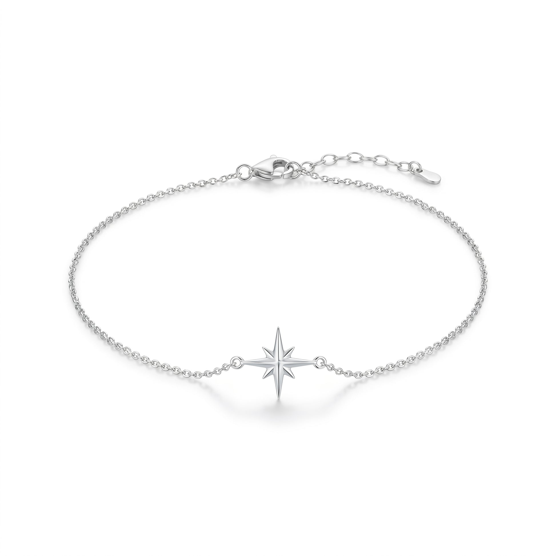 Pulseira StarLight aço inoxidável Eloz Studio - fundo branco